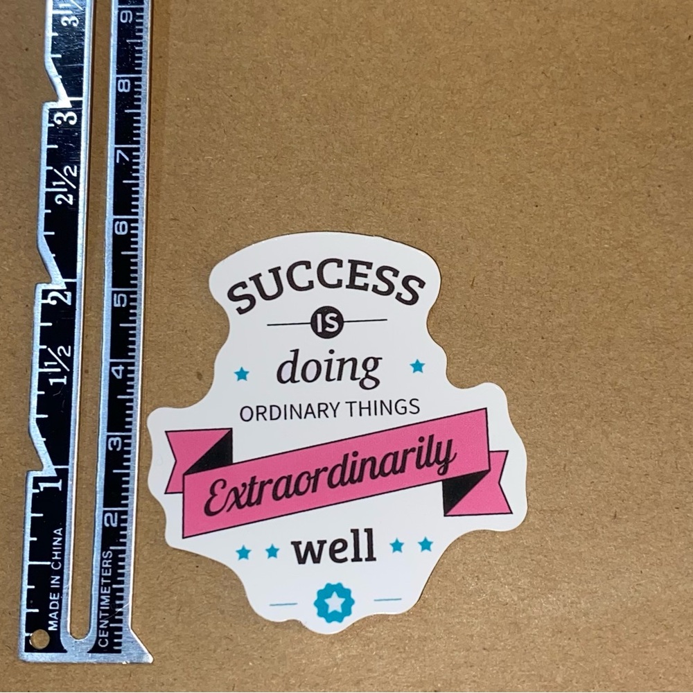 🌈20/$5🌈 Success Sticker - Picture 2 of 3